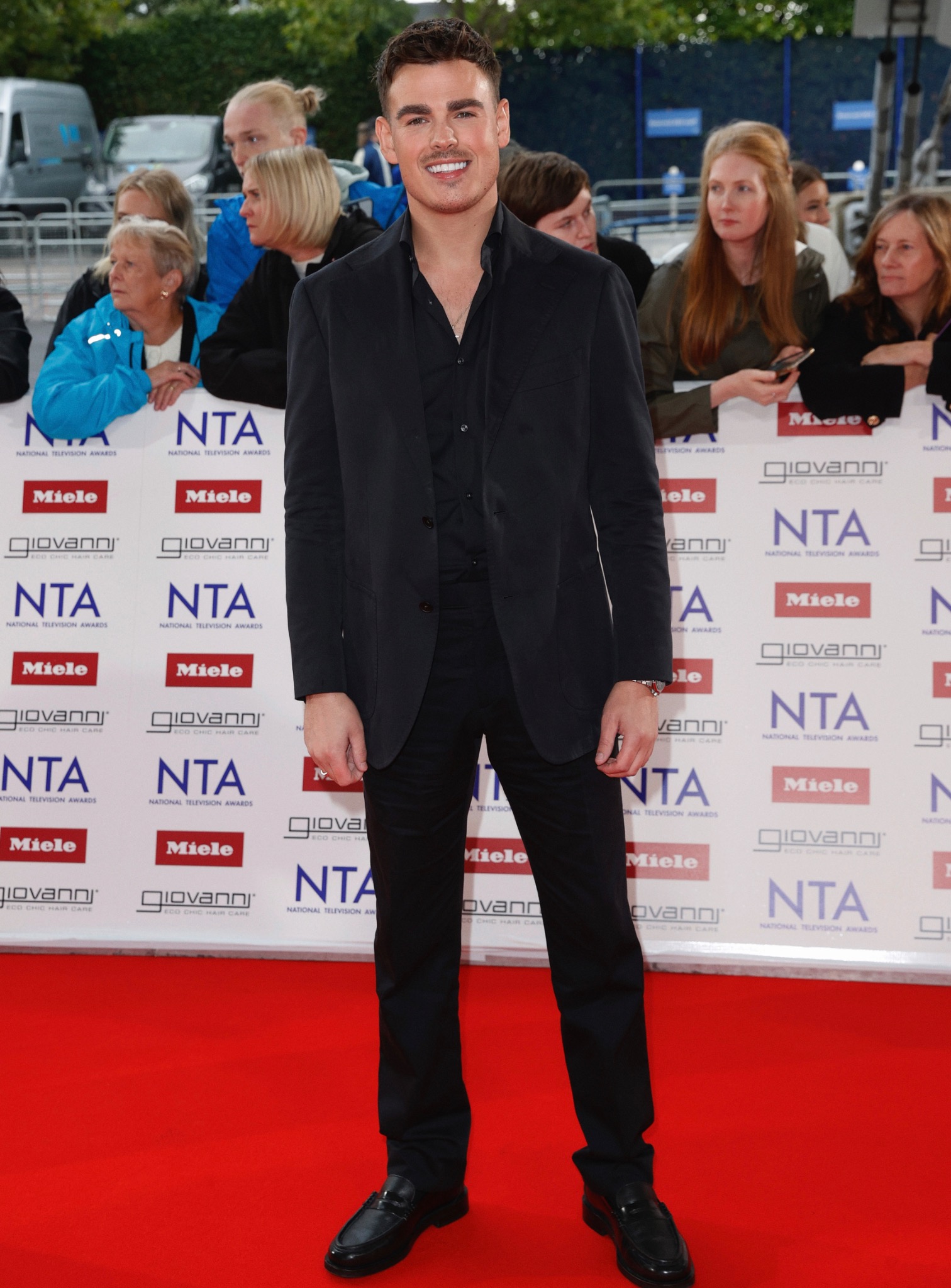 James Blake at the National Television Awards
